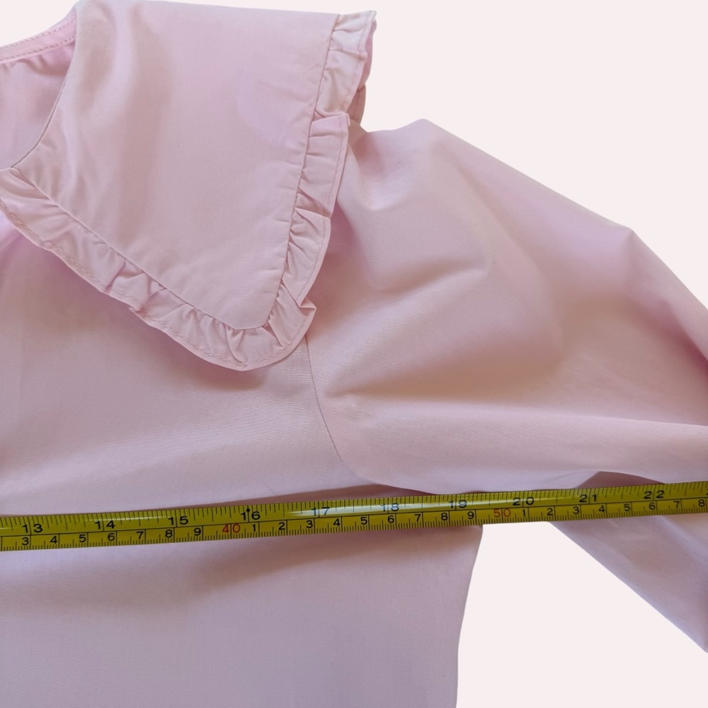 River Island Pink Ruffle Collar Blouse - Picture 5 of 7